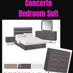8 Piece Bedroom Suit 