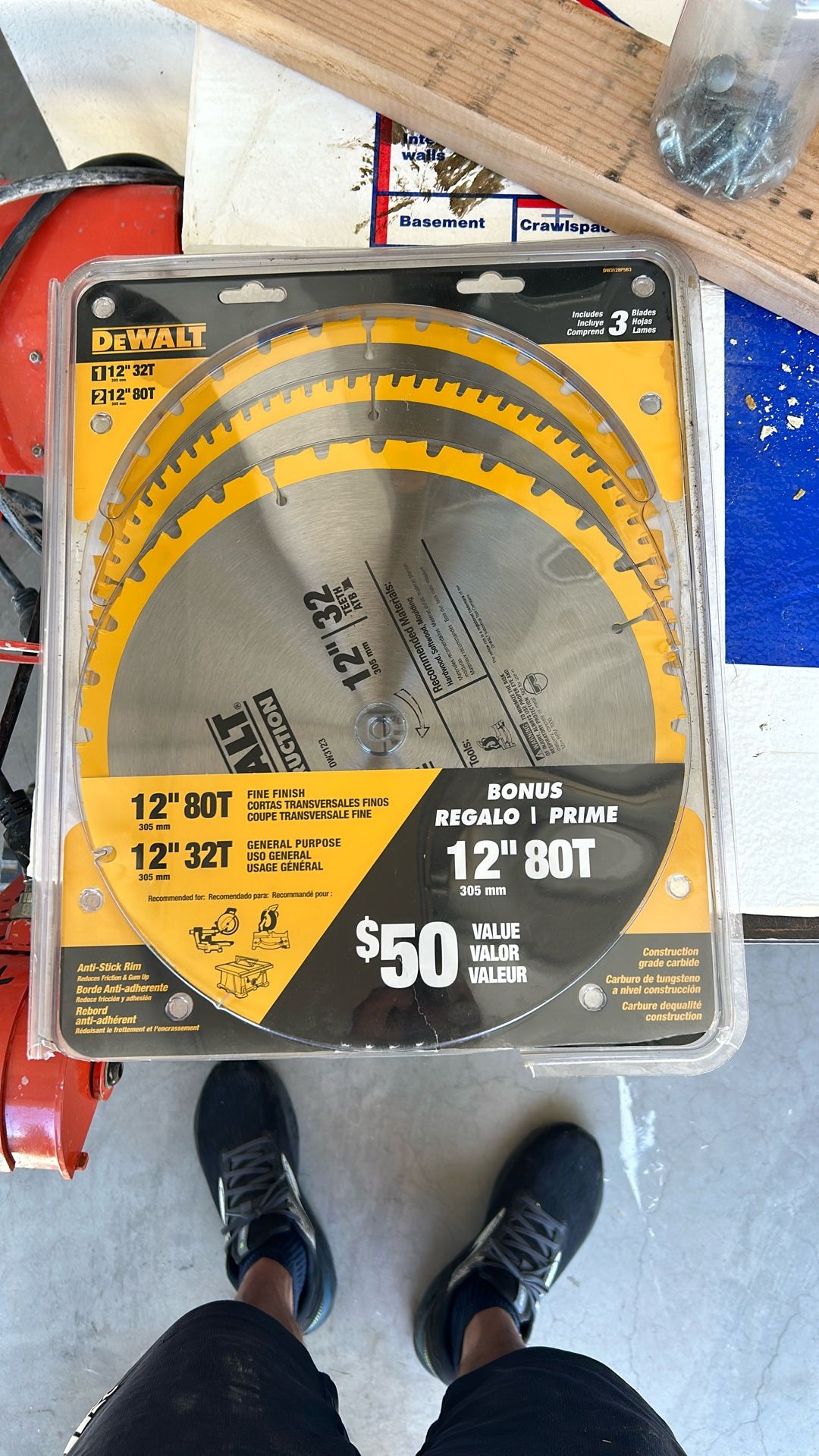 Dewalt Saw Blade 80T And 32T