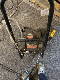 3.75 hp 2000 psi pressure washer