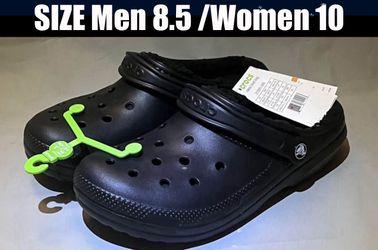 CROCS Unisex - Adult Classic Lined Clog (Size: Women’s 10 / Men’s 8)