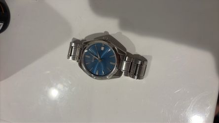 Seiko blue watch