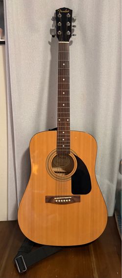 Fender acoustic guitar