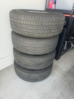 Nearly New 18” Firelli Tires On 2020 Kia telluride Rims