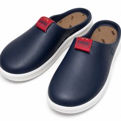 TRUE Linkswear FS Slide Golf Sandal Men 11 Blue Clog