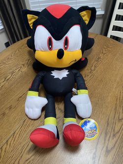 Jumbo Sonic The Hedgehog Shadow 24 Inch Plush Official Sega Toy Factory