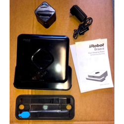 iRobot Braava 300 Series Floor Mop House Home Apartment Kitchen Bathroom Easy Fast Self Cleaning Relax