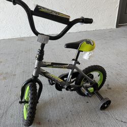 12-inch kids bike with training wheels