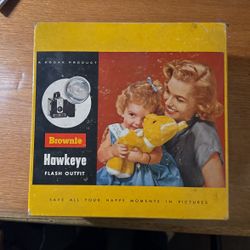 1950’s Brownie Hawkeye Camera Kit