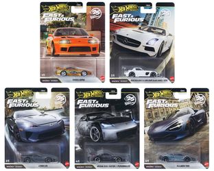 Hot Wheels 1:64 Fast & Furious 25Th Anniversary Premium 2026 R Assortment of 10 cars
