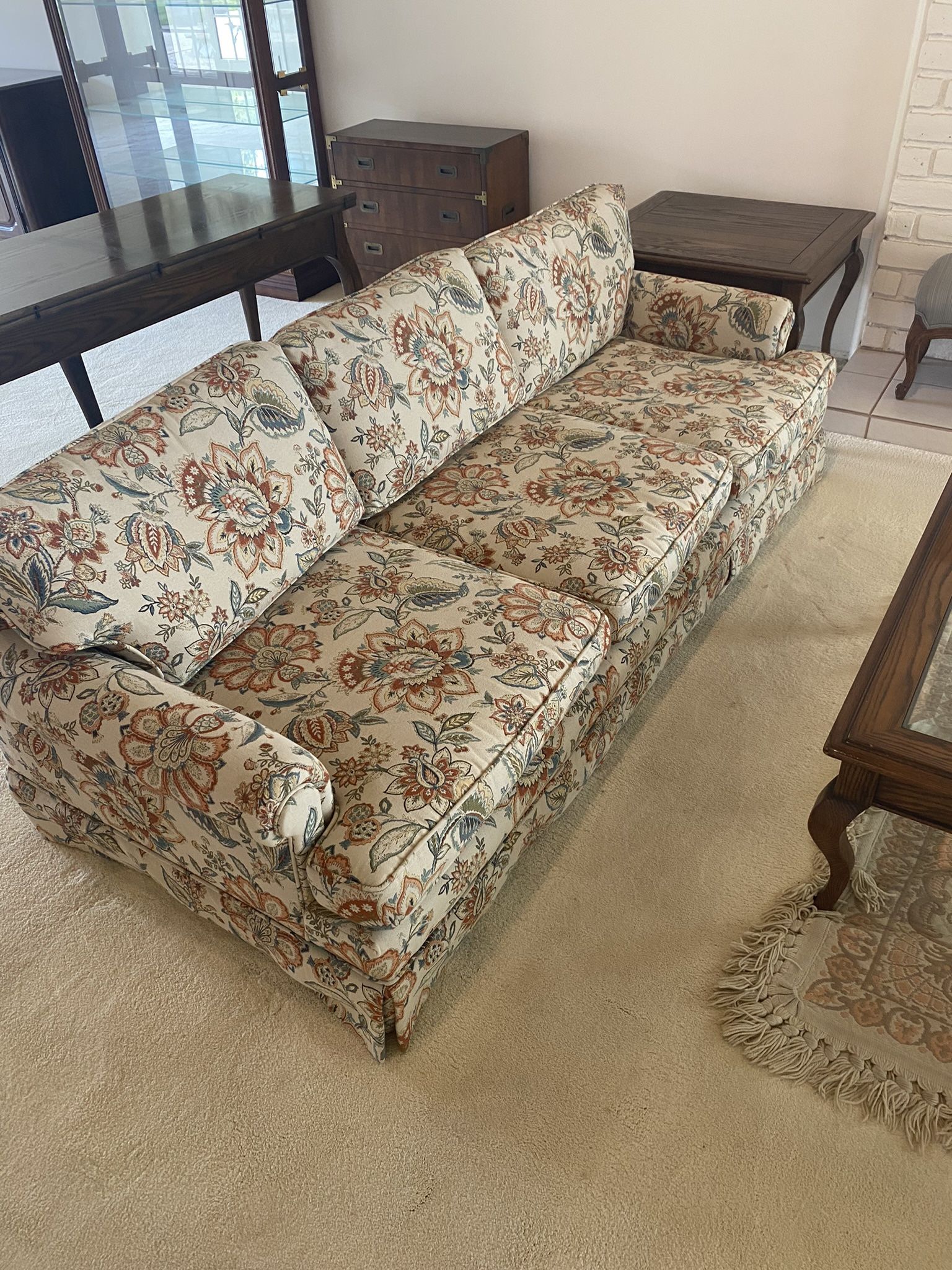 Recently Reupholstered 7’ Couch