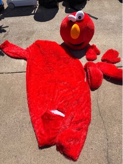 Elmo costume adult men size large or X-Large