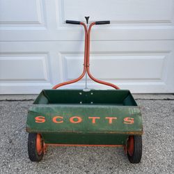 Vintage 60’s metal SCOTTS drop spreader - Model 35-3 - Works! $60 OBO