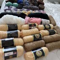 Huge Yarn Lot 