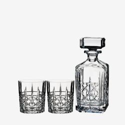 DOUBLE OLD FASHIONED, 11.5OZ, SET OF 2 W/ DECANTER