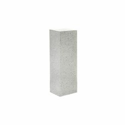 White Speckled Terrazzo Metal Pillar 