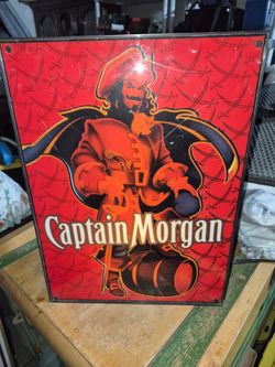Vintage Captain Morgan light up sign.