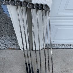 Golf clubs (Ping Eye 2 Red Dot 3 Iron - Pitching)