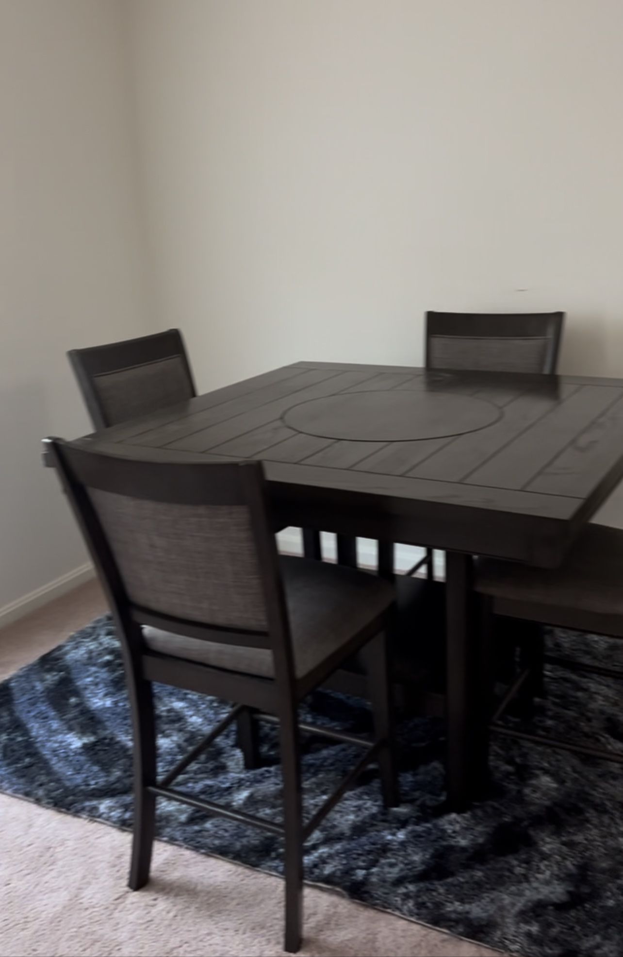 Dinning Table, 4 Chairs 