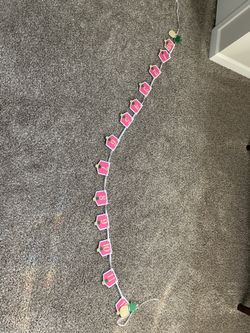 1st year picture garland