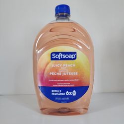 Softsoap Hand Soap Juicy Peach Scent 50oz