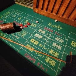 Craps Game Table, Coffee Table, End Tables