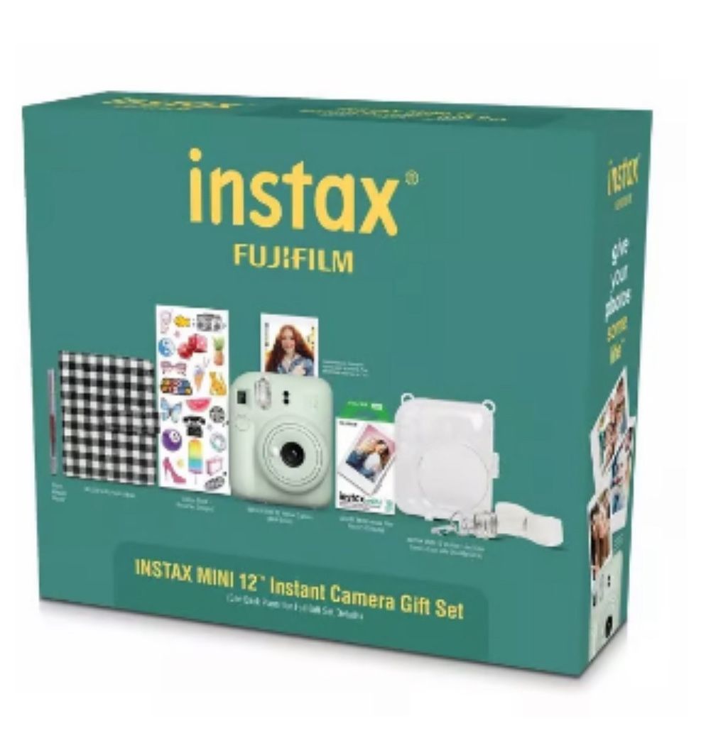 Fujifilm Instax Mini 12 Holiday Bundle Mint Green 