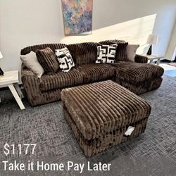Midnight madnes Chocolate sectional