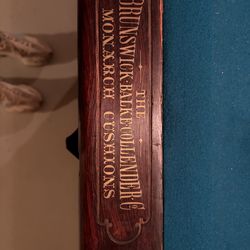 1920’s Brunswick balke collender monach cushions pool table