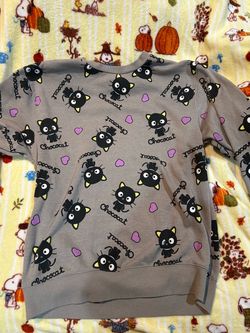 Grey Sanrio Chococat Sweater