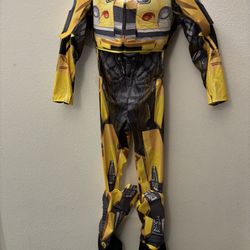  Transformer Bumblebee Costume Kid
