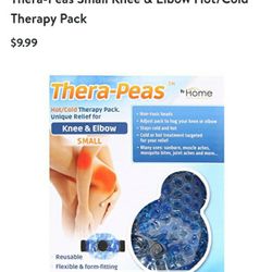 Thera-Peas Small Knee & Elbow Hot/Cold Therapy Packs