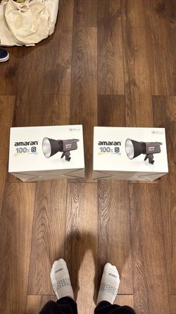 Amaran 100x S LED Video Light – 2 Units