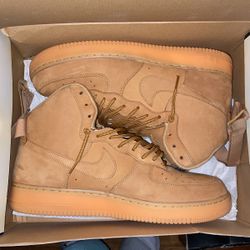 Wheat Air Force 1 high SIZE 13