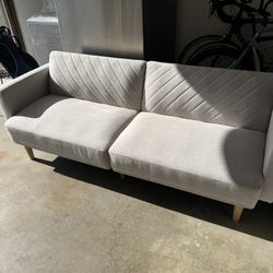 Grey Modern Futon 