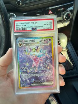 Pokemon Espeon EX PSA 10 Prismatic Evolutions SIR