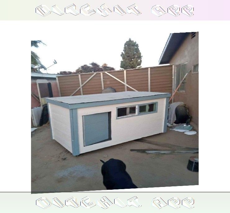 real and Water-Resistant Dog Houses in Every Size - Coverage in All Weather