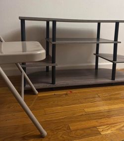 Tv stand table shelves
