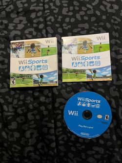 Wii games video games Wii sports $20 firm