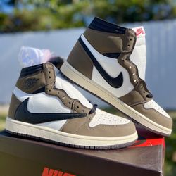 Travis Scott x Air Jordan 1 Retro High 'Mocha'