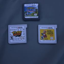3Ds Games (Check Description)