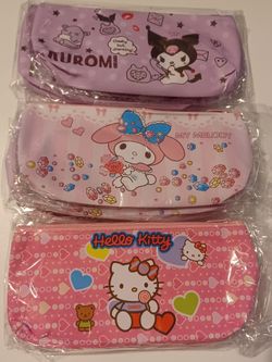 Sanrio pencil pouch each $4