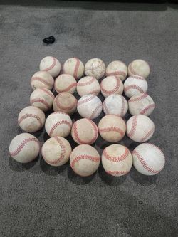 Use 25 leather baseballs