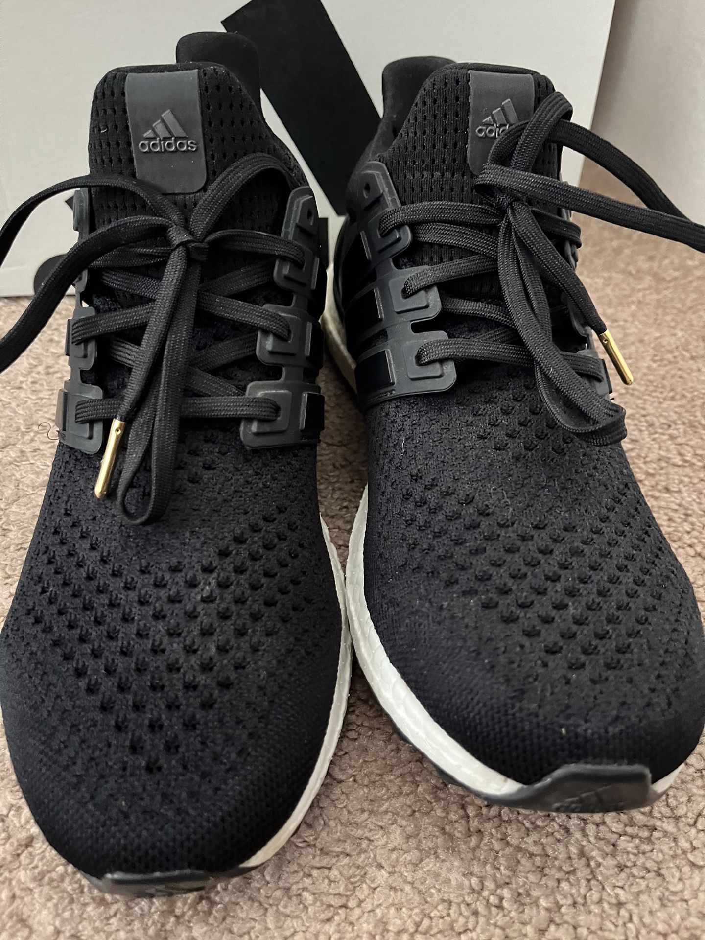 Size in men/10 in women adidas UltraBoost Double Black