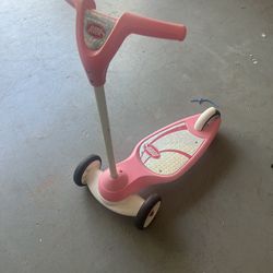 Girl Scooter 