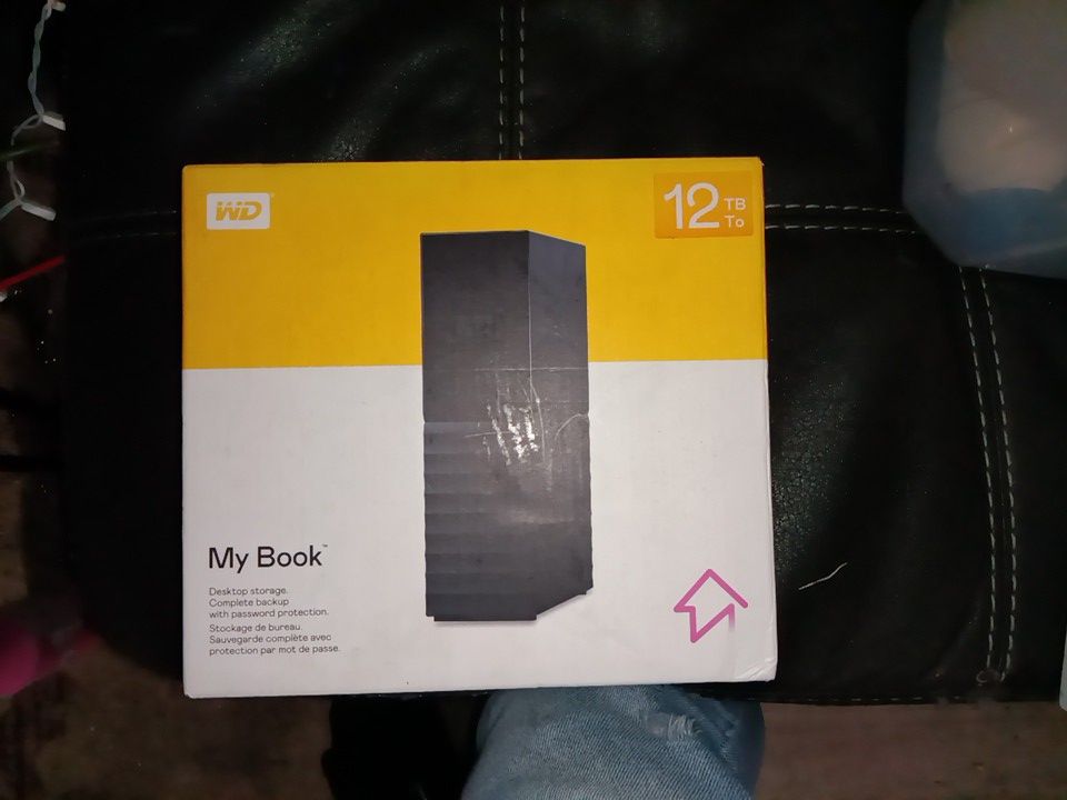 12 TB ~ My Book Desktop Storage