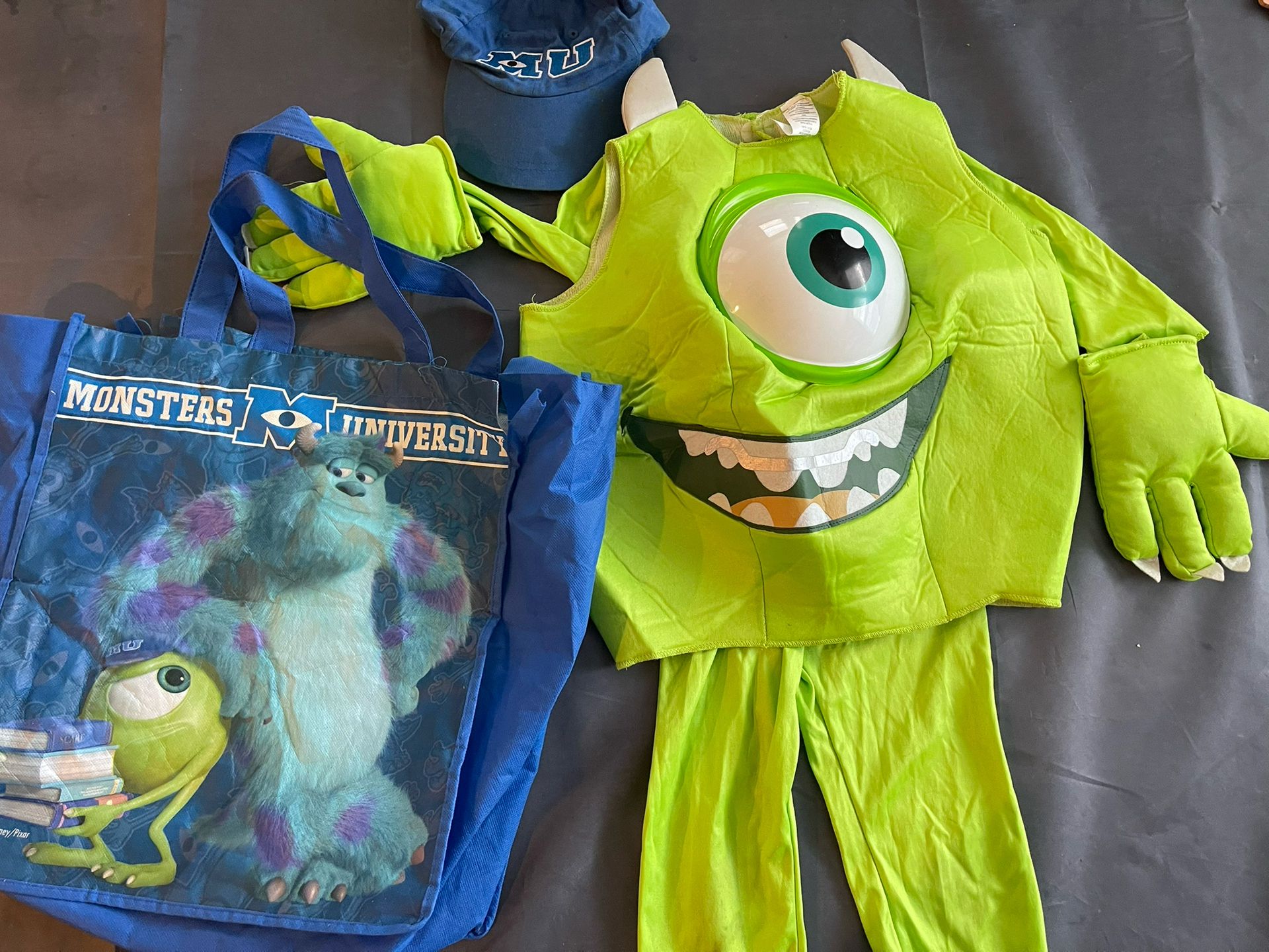 Monster Inc Costume Size 2t
