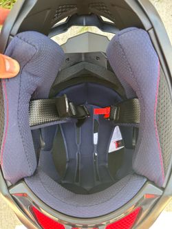 Dirt bike helmet