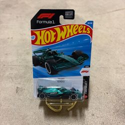 Hot Wheels Formula 1 Aston Martin Aramco F1 – New on Card