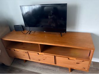 Mid Century Media Stand
