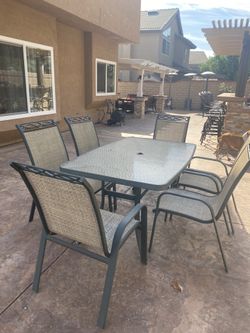 Table And 6 Chairs